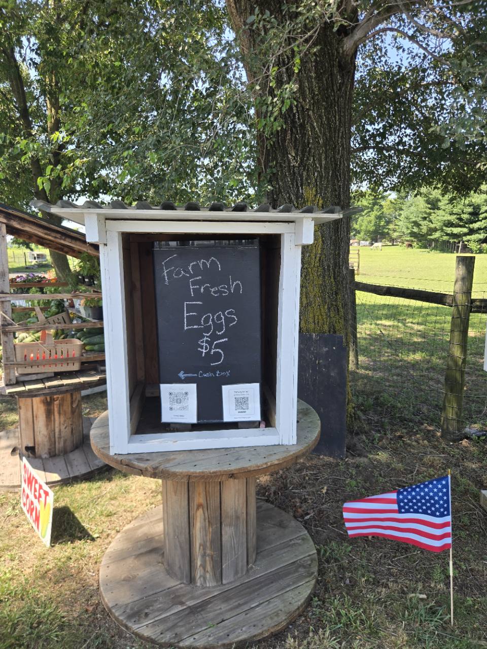B Squared Farms self-serve honey stand #3 in Pedricktown NJ, photo 3